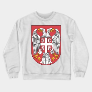 Serbian coat of arms Crewneck Sweatshirt